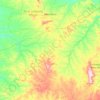 Mapa topográfico Sítio Novo, altitude, relevo