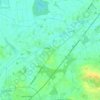 Mapa topográfico Jacobidrebber, altitude, relevo