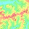 Mapa topográfico Parpeville, altitude, relevo