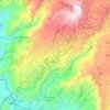 Mapa topográfico Mira (Chontahuasi), altitude, relevo