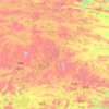 Mapa topográfico 安多县 ཨ་མདོ་རྫོང།, altitude, relevo