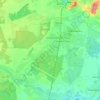 Mapa topográfico Таицкое городское поселение, altitude, relevo