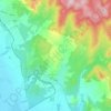 Mapa topográfico Mád, altitude, relevo