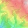 Mapa topográfico 81660, altitude, relevo