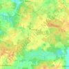 Mapa topográfico Holste, altitude, relevo