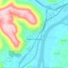 Mapa topográfico South Pittsburg, altitude, relevo