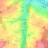 Mapa topográfico Soues, altitude, relevo