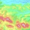 Mapa topográfico Alan, altitude, relevo