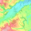 Mapa topográfico Goianinha, altitude, relevo