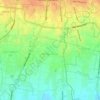 Mapa topográfico Bangunharjo, altitude, relevo