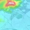 Mapa topográfico Gericinó, altitude, relevo