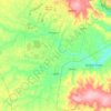Mapa topográfico Várzea, altitude, relevo