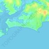 Mapa topográfico 56750, altitude, relevo