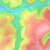 Mapa topográfico Struth, altitude, relevo