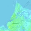 Mapa topográfico Северодвинск, altitude, relevo