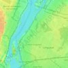 Mapa topográfico Le Vieux-Longueuil, altitude, relevo