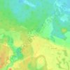 Mapa topográfico Пятиречье, altitude, relevo