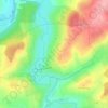 Mapa topográfico Postroff, altitude, relevo