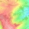 Mapa topográfico Ranspach-le-Haut, altitude, relevo