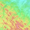 Mapa topográfico Dolyna Raion, altitude, relevo