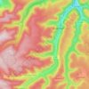 Mapa topográfico Wildbad, altitude, relevo