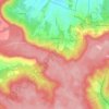 Mapa topográfico Sermiers, altitude, relevo