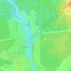 Mapa topográfico Дачное, altitude, relevo