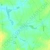 Mapa topográfico Corancez, altitude, relevo