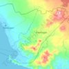 Mapa topográfico Kapatagan, altitude, relevo