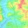 Mapa topográfico Seminário, altitude, relevo