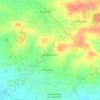 Mapa topográfico Breuil-la-Réorte, altitude, relevo