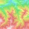 Mapa topográfico Nyer, altitude, relevo