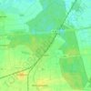 Mapa topográfico Haste, altitude, relevo