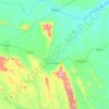 Mapa topográfico Santa Teresinha, altitude, relevo