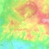 Mapa topográfico Laignelet, altitude, relevo