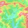 Mapa topográfico Prioro, altitude, relevo