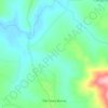 Mapa topográfico Microrregião Três Mata-Burros, altitude, relevo