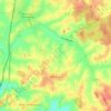 Mapa topográfico Seboncourt, altitude, relevo