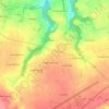 Mapa topográfico Tréméloir, altitude, relevo