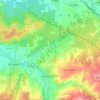 Mapa topográfico Ligny-le-Châtel, altitude, relevo