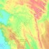 Mapa topográfico Ipupiara, altitude, relevo
