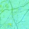 Mapa topográfico 門真市, altitude, relevo