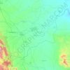 Mapa topográfico Linares, altitude, relevo