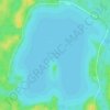 Mapa topográfico Kamiskotia Lake, altitude, relevo