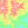 Mapa topográfico Brejão, altitude, relevo