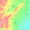 Mapa topográfico les Useres / Useras, altitude, relevo