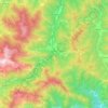 Mapa topográfico Garessio, altitude, relevo