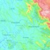 Mapa topográfico Kanjirappilly, altitude, relevo