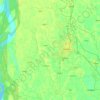 Mapa topográfico Tangail, altitude, relevo