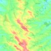 Mapa topográfico Puycasquier, altitude, relevo